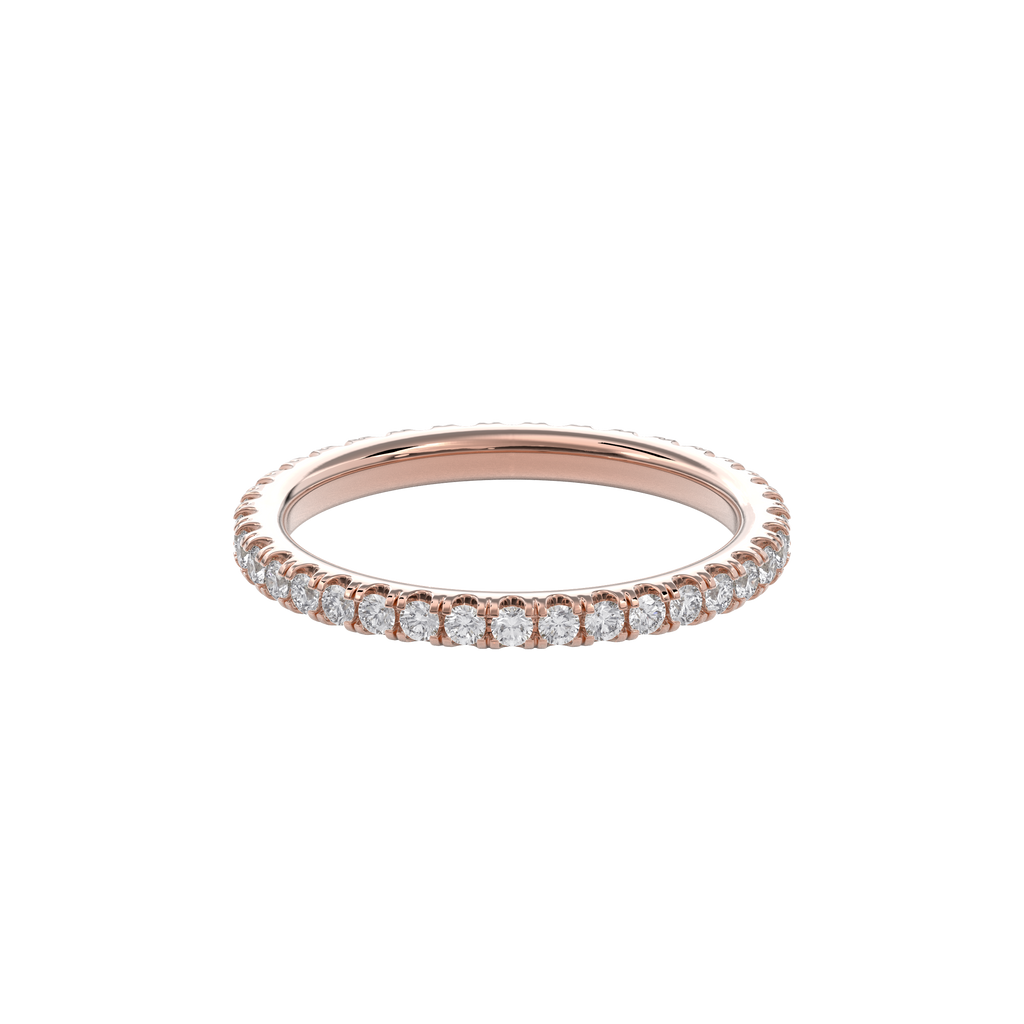Wedding Bands Enternity Band 1.8mm•Rose Gold