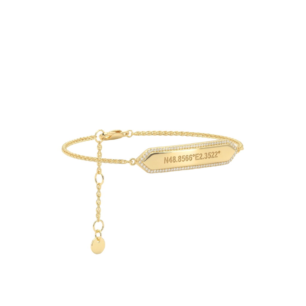 18K Gold Plated SwapBar Bracelet SB007G