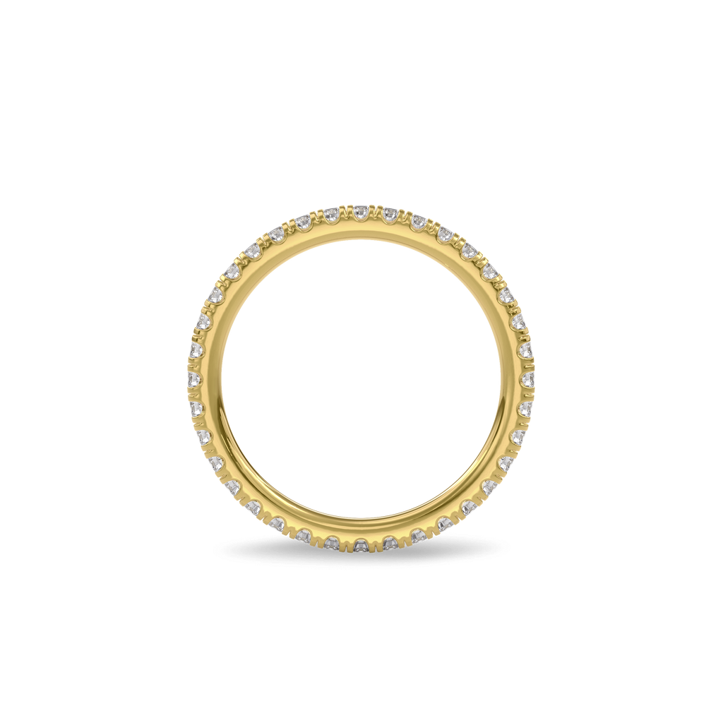 Wedding Bands Enternity Band 1.8mm•Yellow Gold