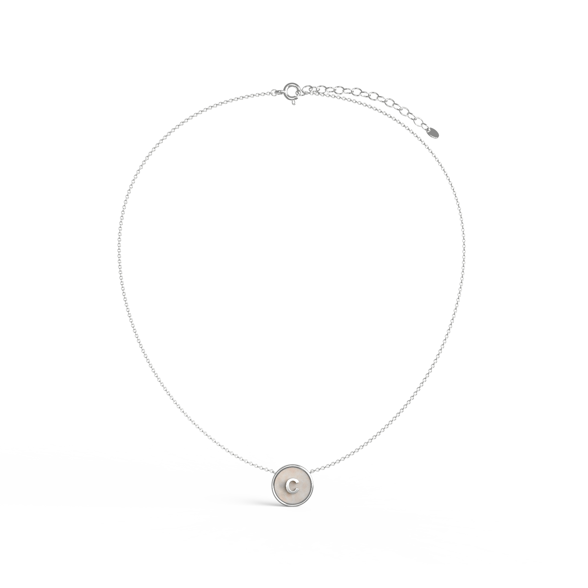 18k Gold Plated Silver Pearl Zodiac Necklace SS25N002G