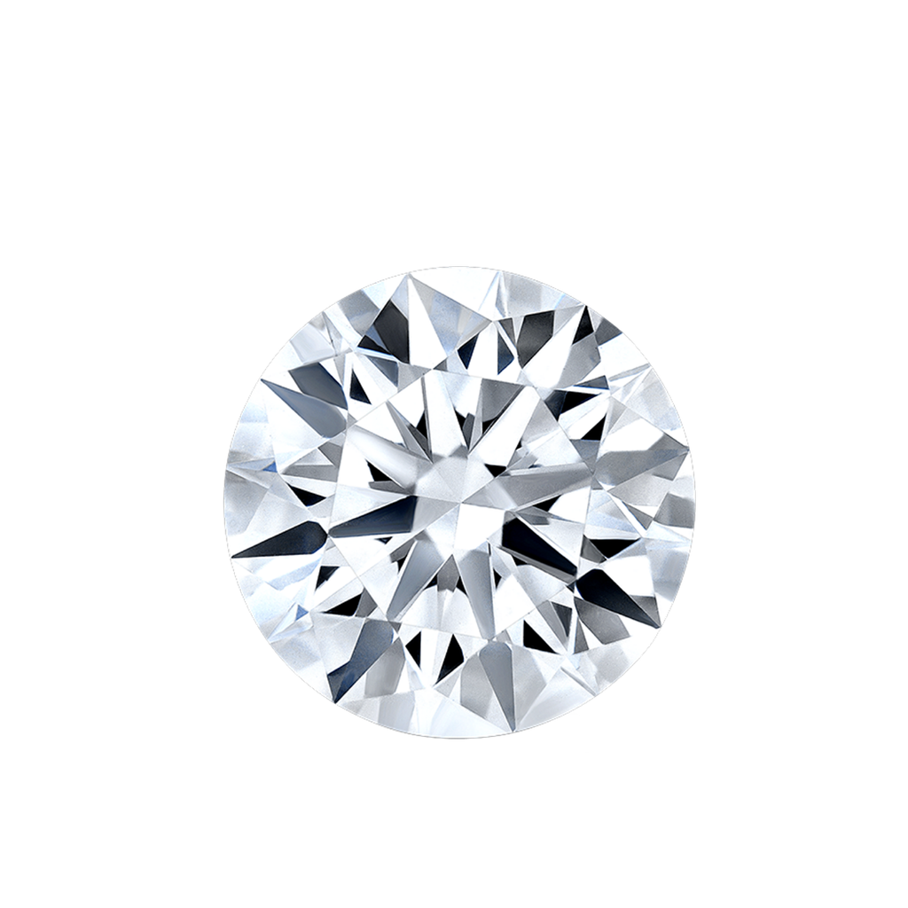 Elara Hidden Halo Salitaire Engagement Ring Round•Yellow Gold