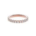 Wedding Bands Enternity Band 2.8mm•Rose Gold