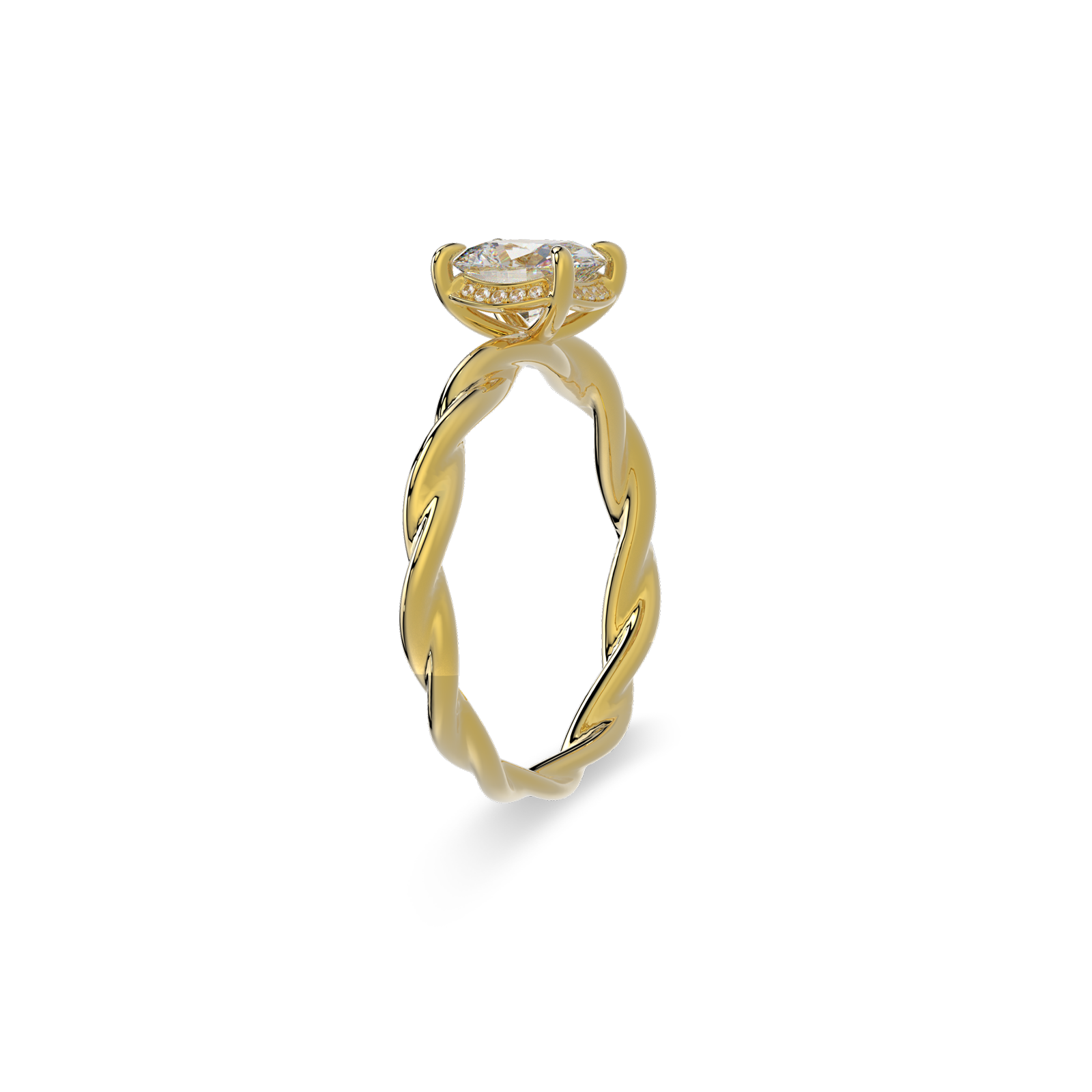 Vintage-Inspired Twist Ring