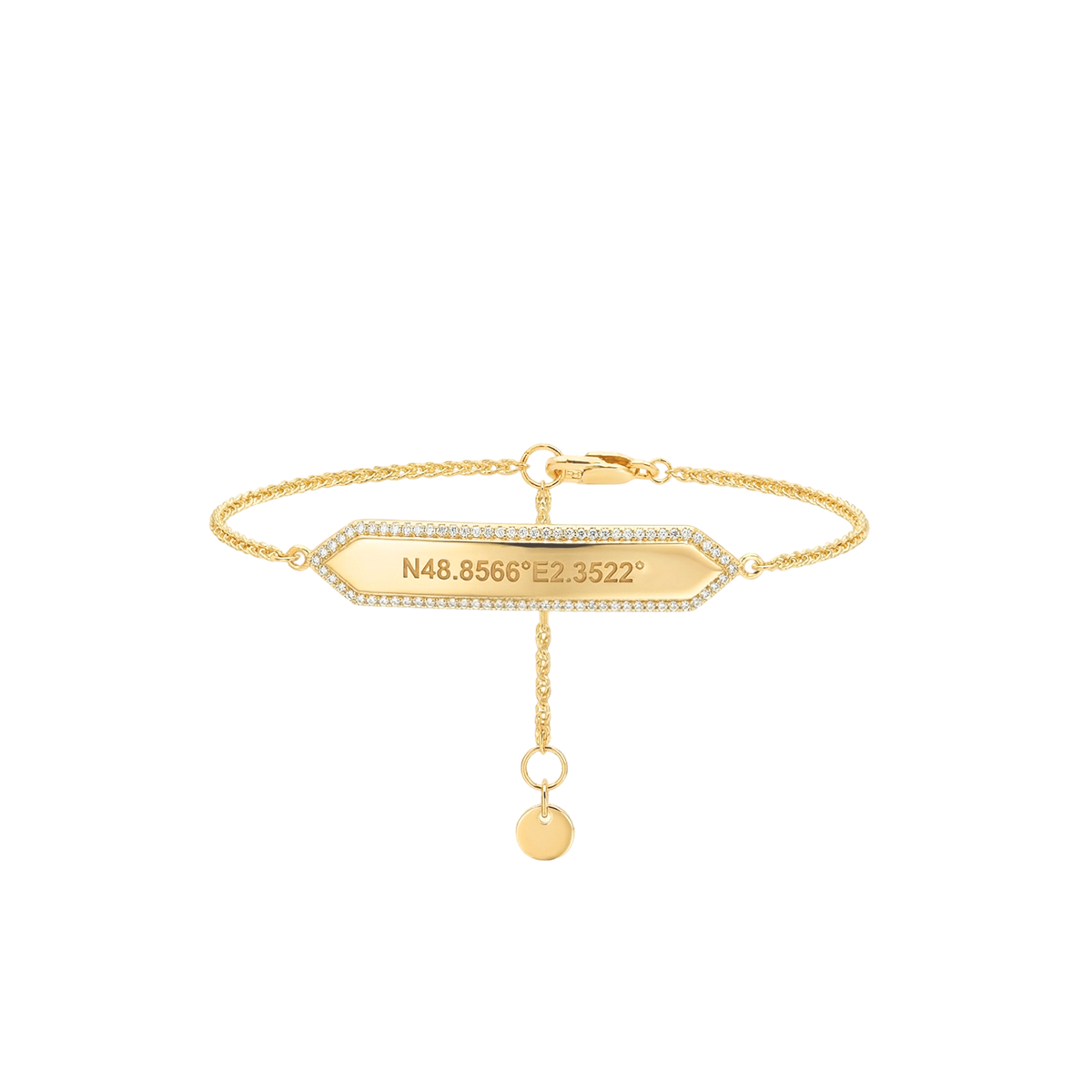 18K Gold Plated SwapBar Bracelet SB007G