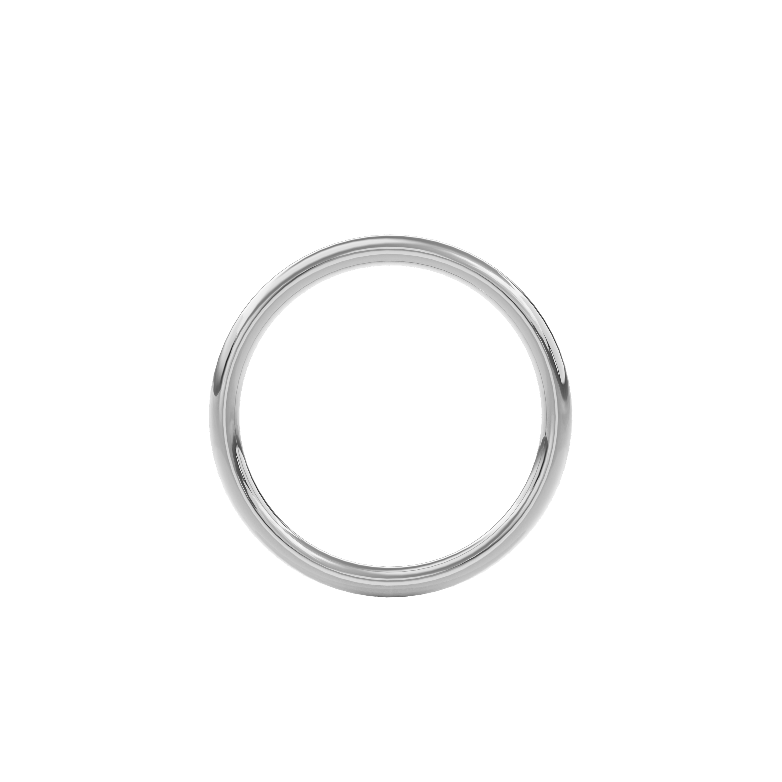 Wedding Bands Round Band 2mm•White Gold