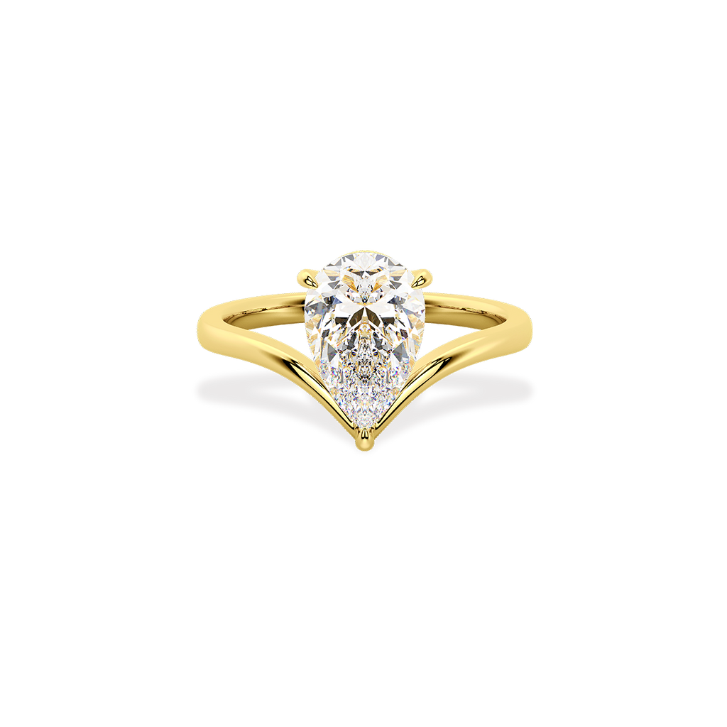 Classic Tiara Ring in 14k Yellow Gold