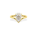 Classic Tiara Ring in 14k Yellow Gold