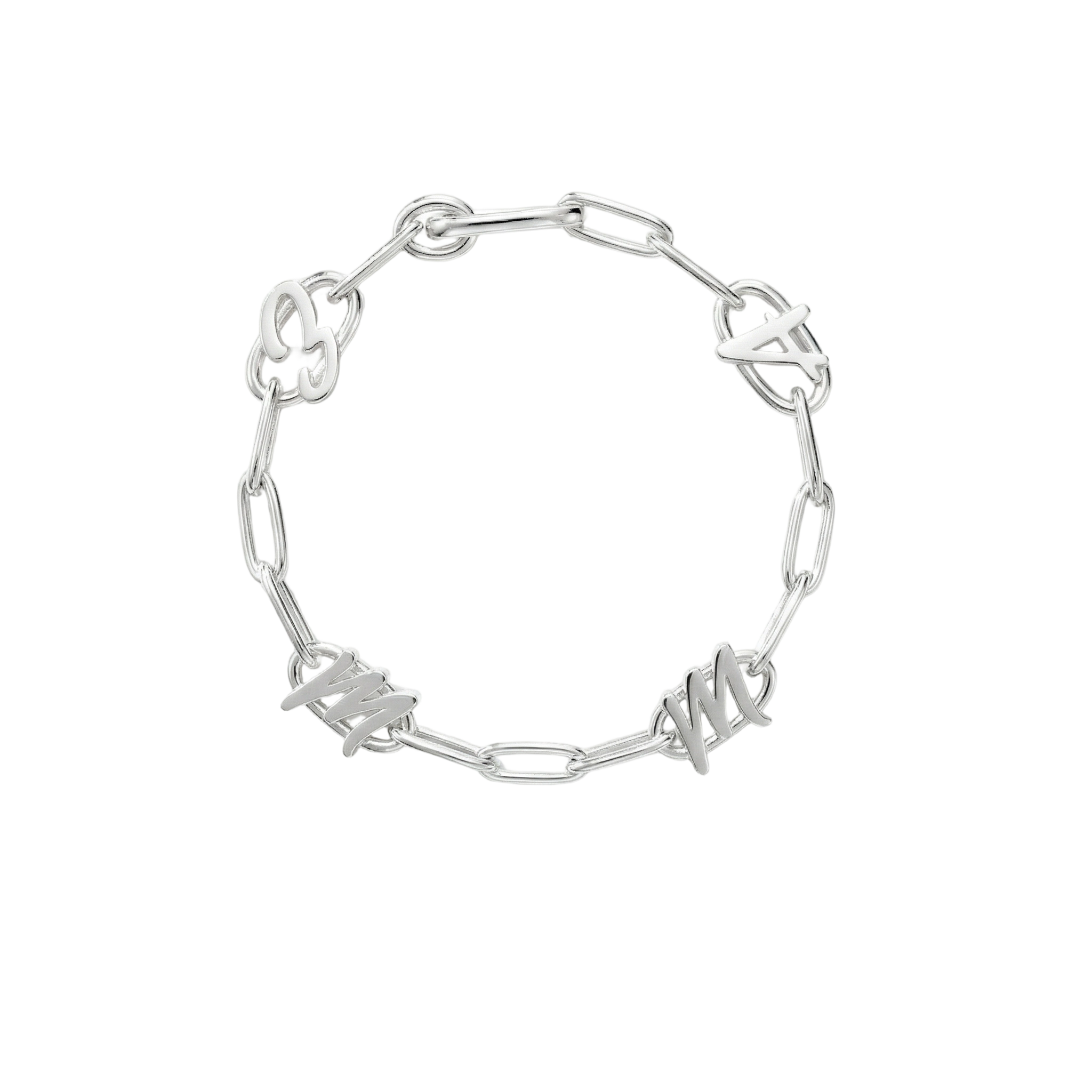 The Monogram Initial Moments Bracelet