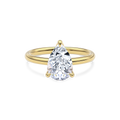 Dia Solitaire Engagement Ring Pear•Yellow Gold