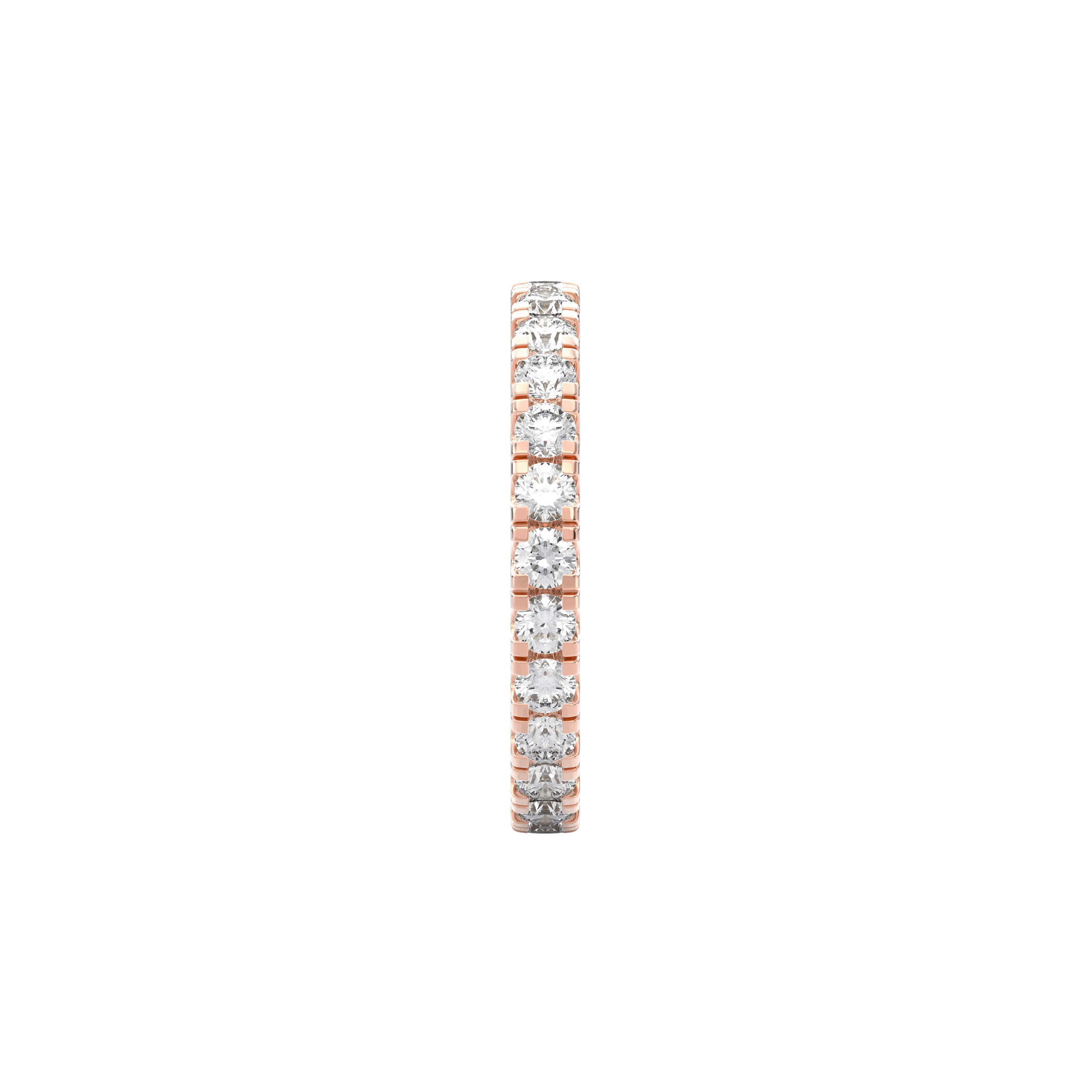 Wedding Bands Enternity Band 2.8mm•Rose Gold