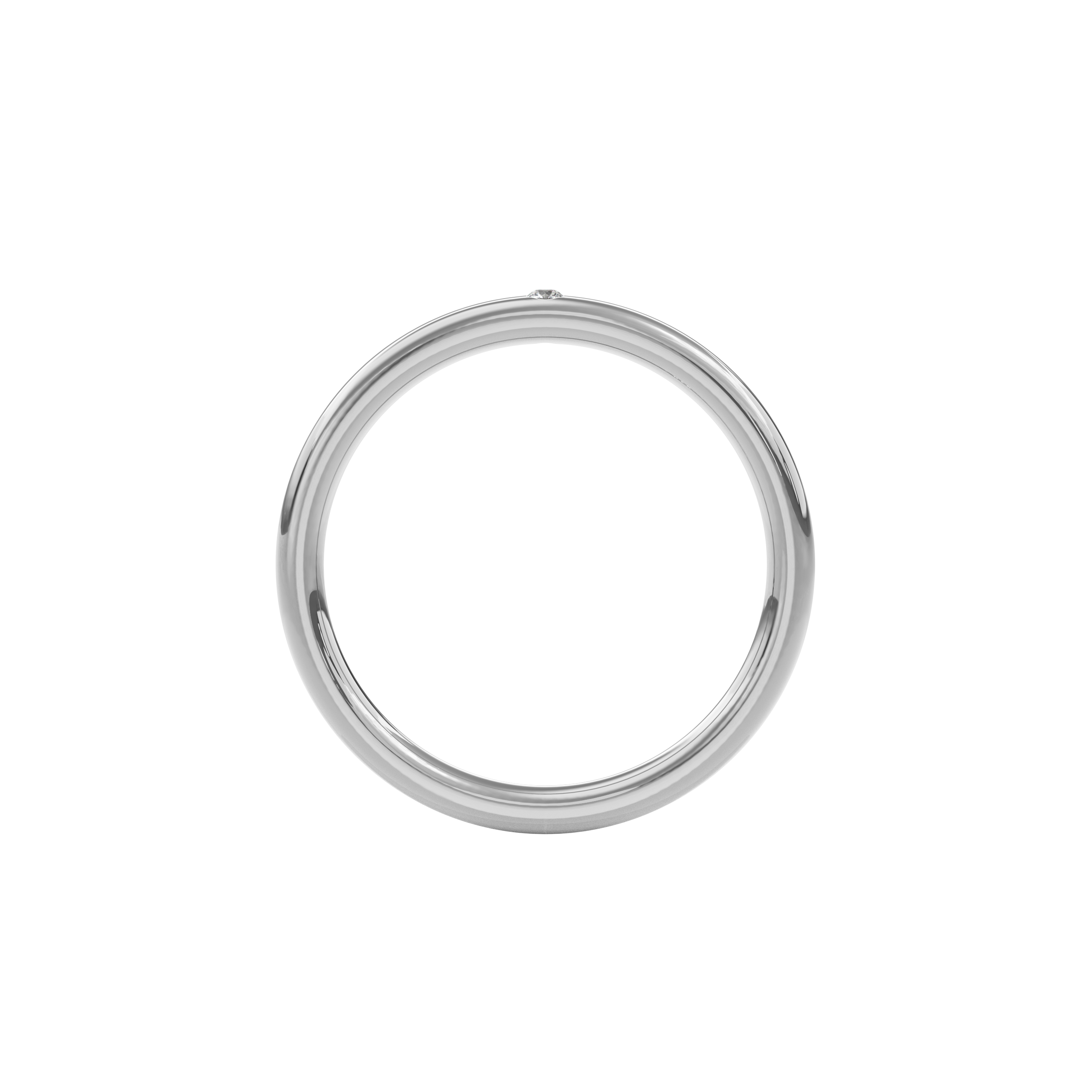 Wedding Bands Diamond Accent Band 2.2mm•White Gold