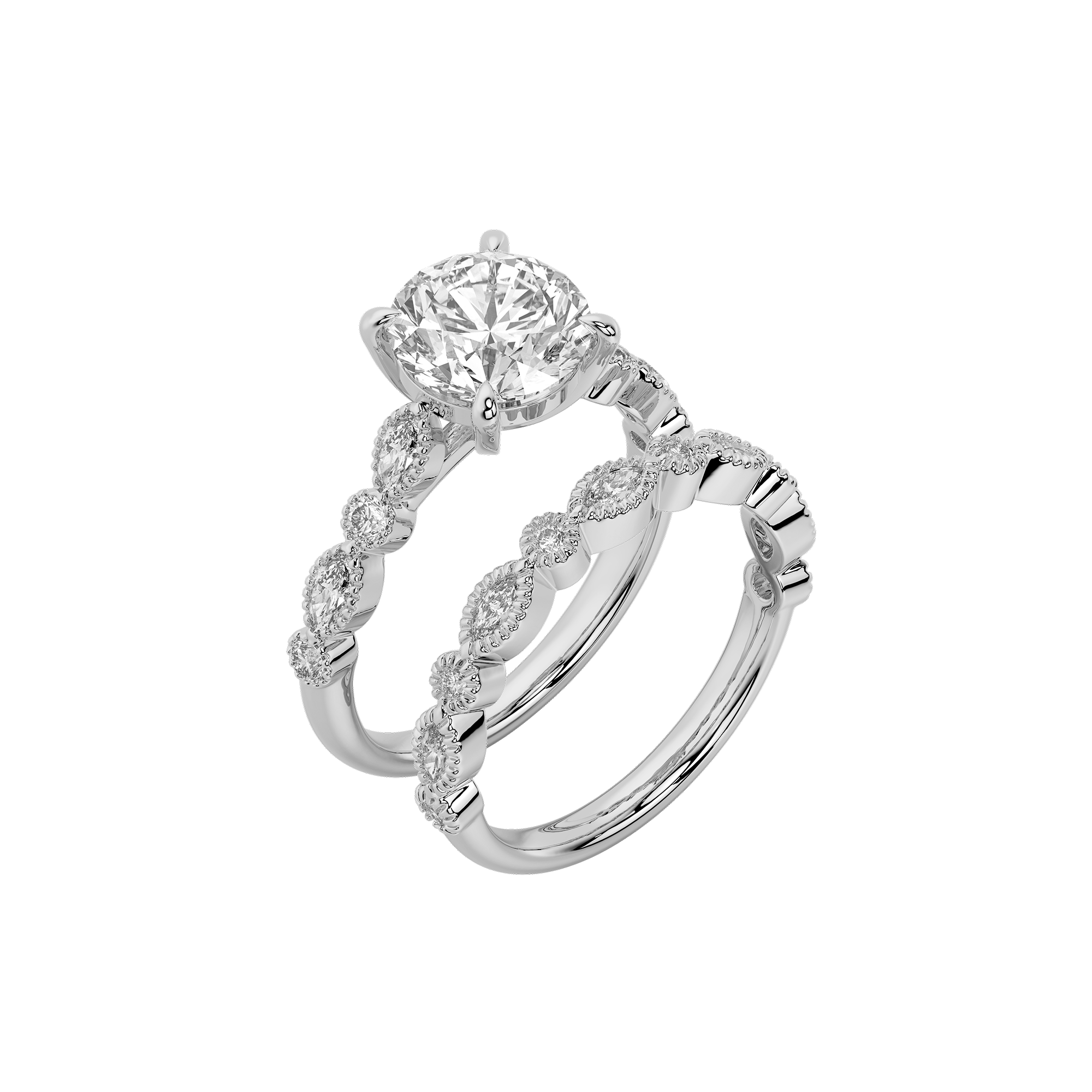 Milgrain Ring