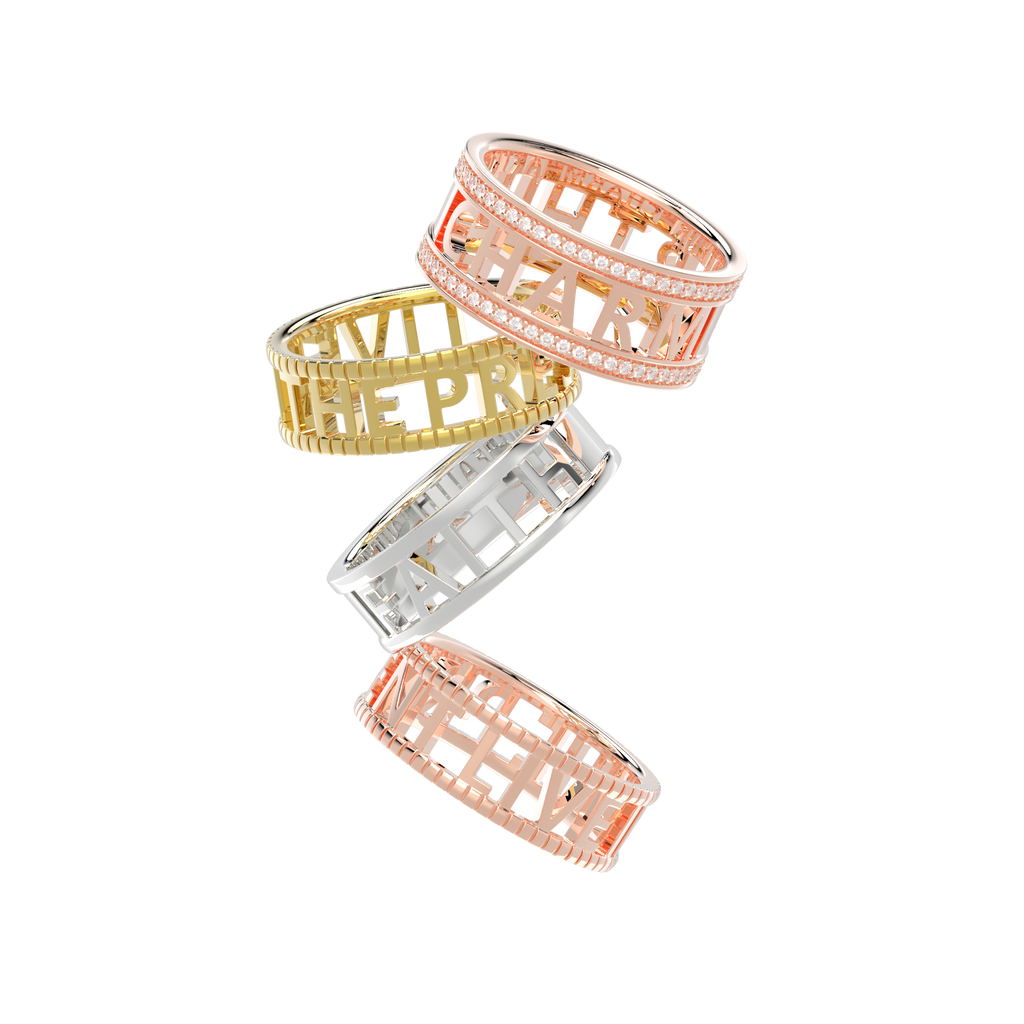Luxe Customique Signature Ring SR001A