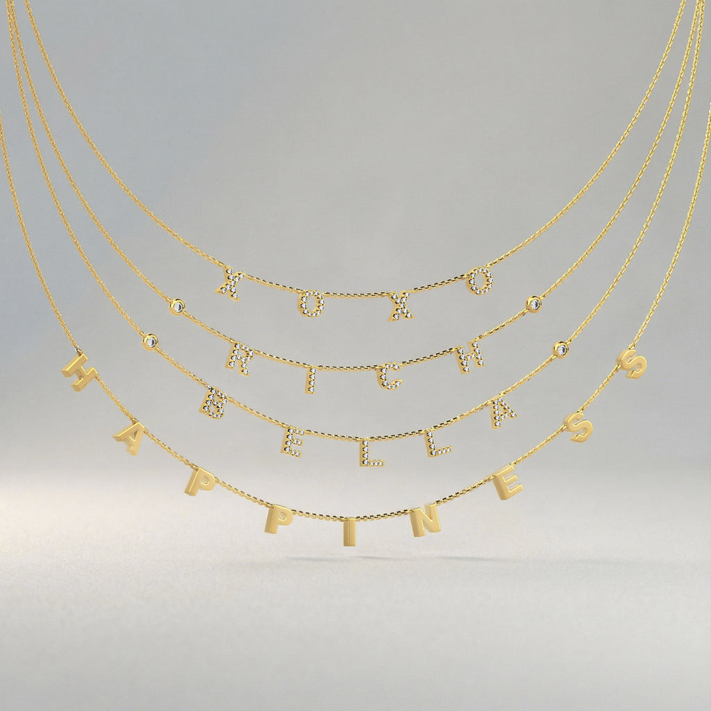 Luxe Letter Necklace SS25N004L