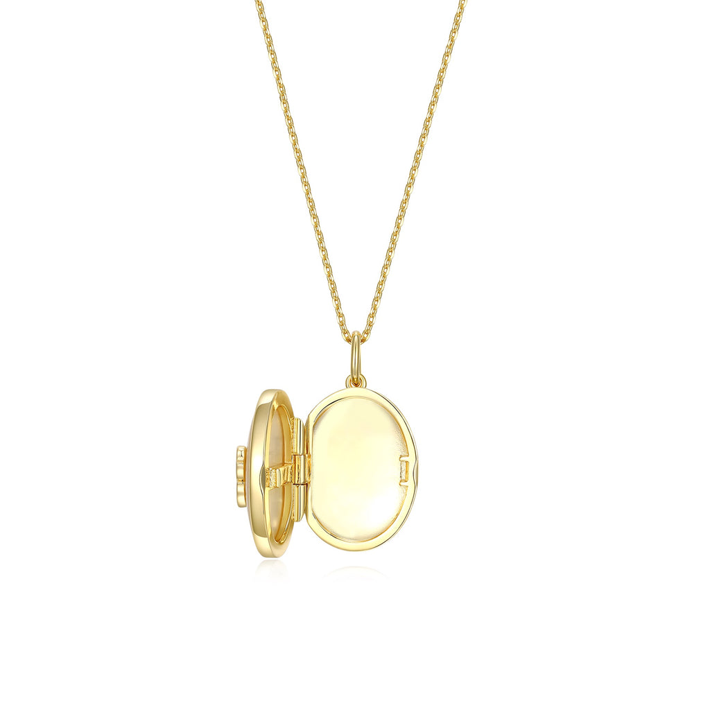18K Gold Plated Papilio Whisper Locket SN007G