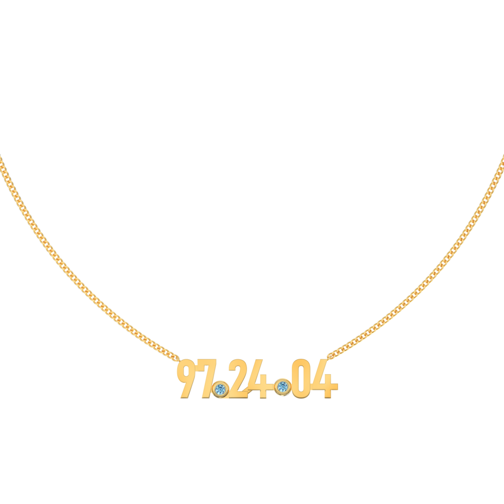 My Coordinates – Birthstone Edition SN032G