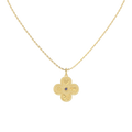 18k Gold Plate Elements Necklace