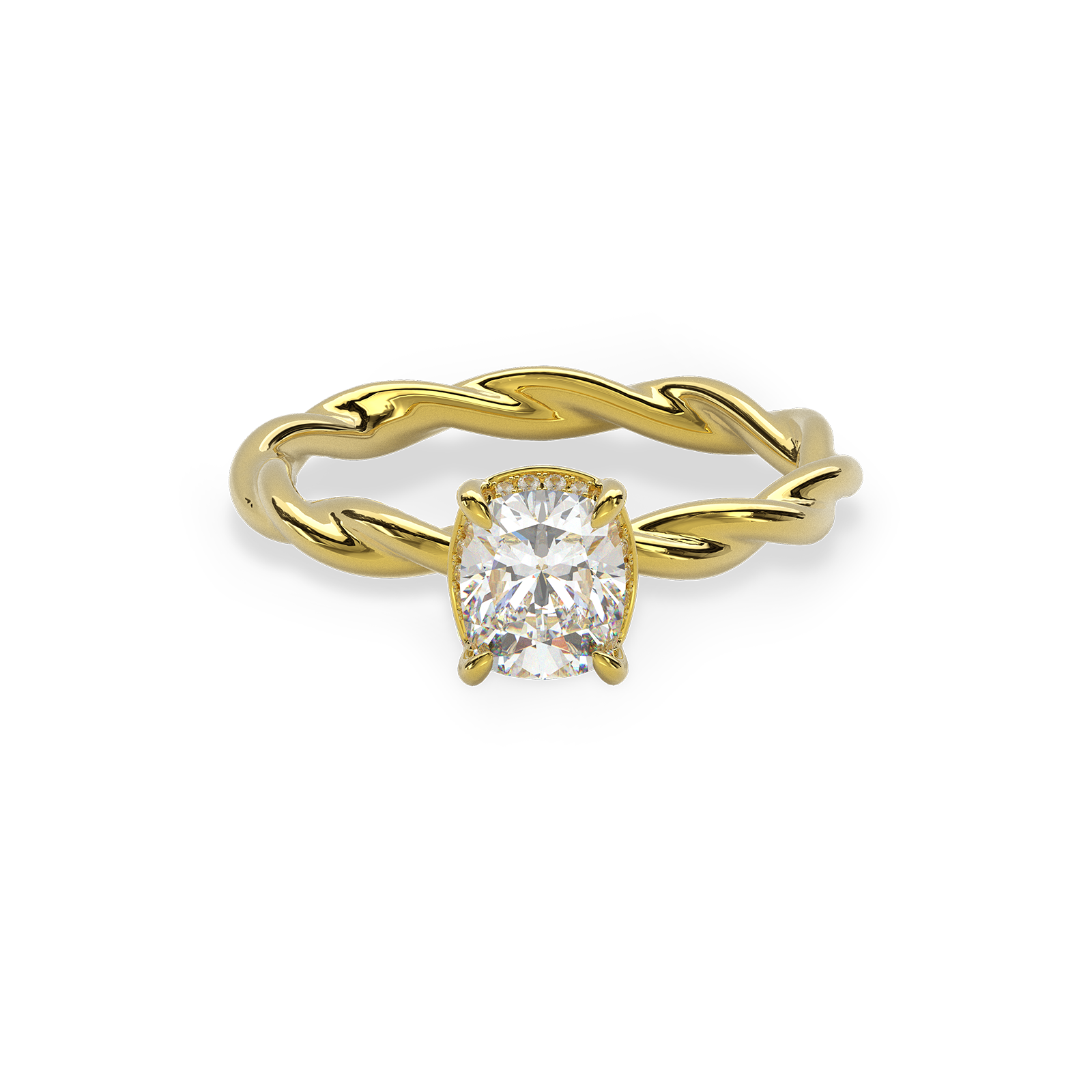 Vintage-Inspired Twist Ring