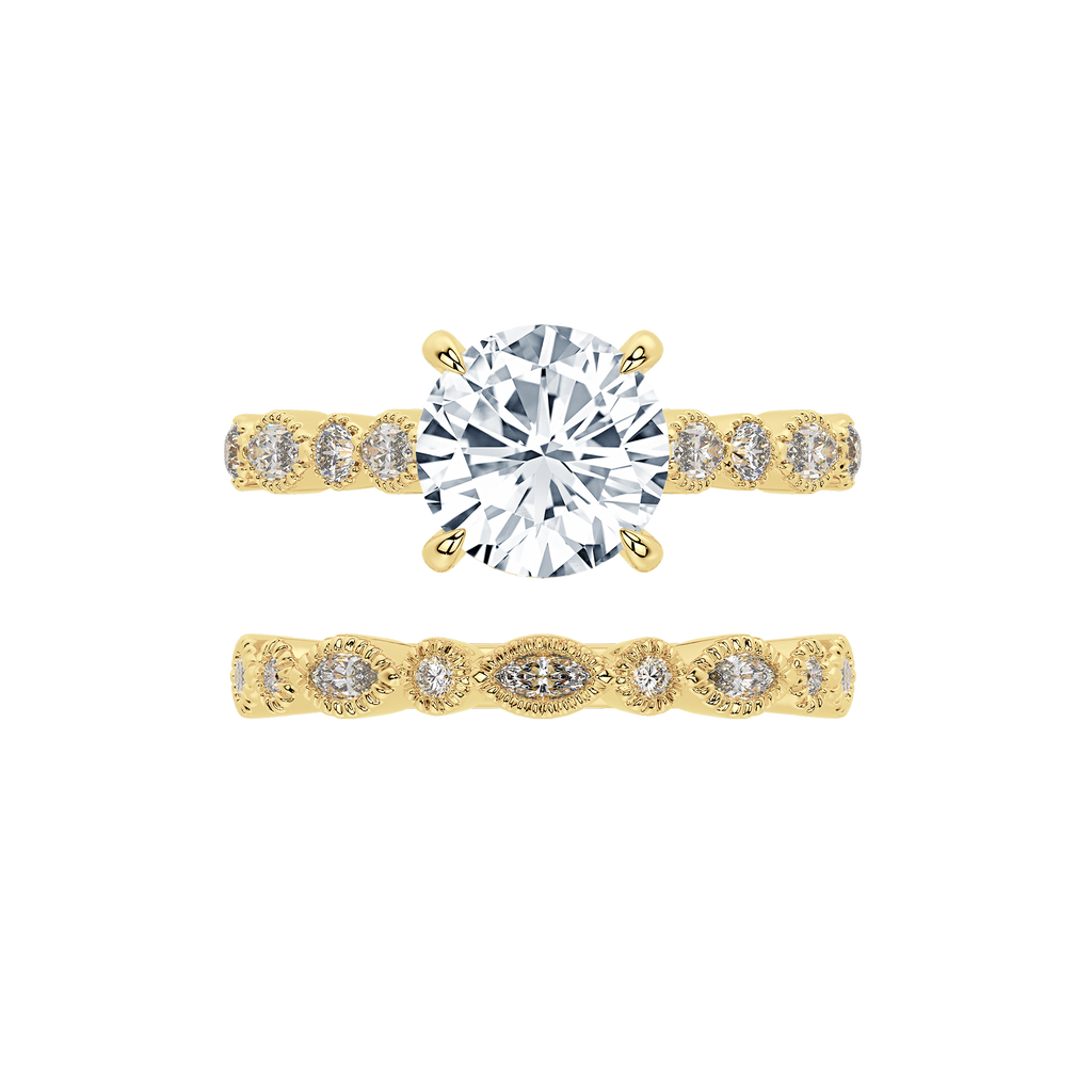 Milgrain Ring