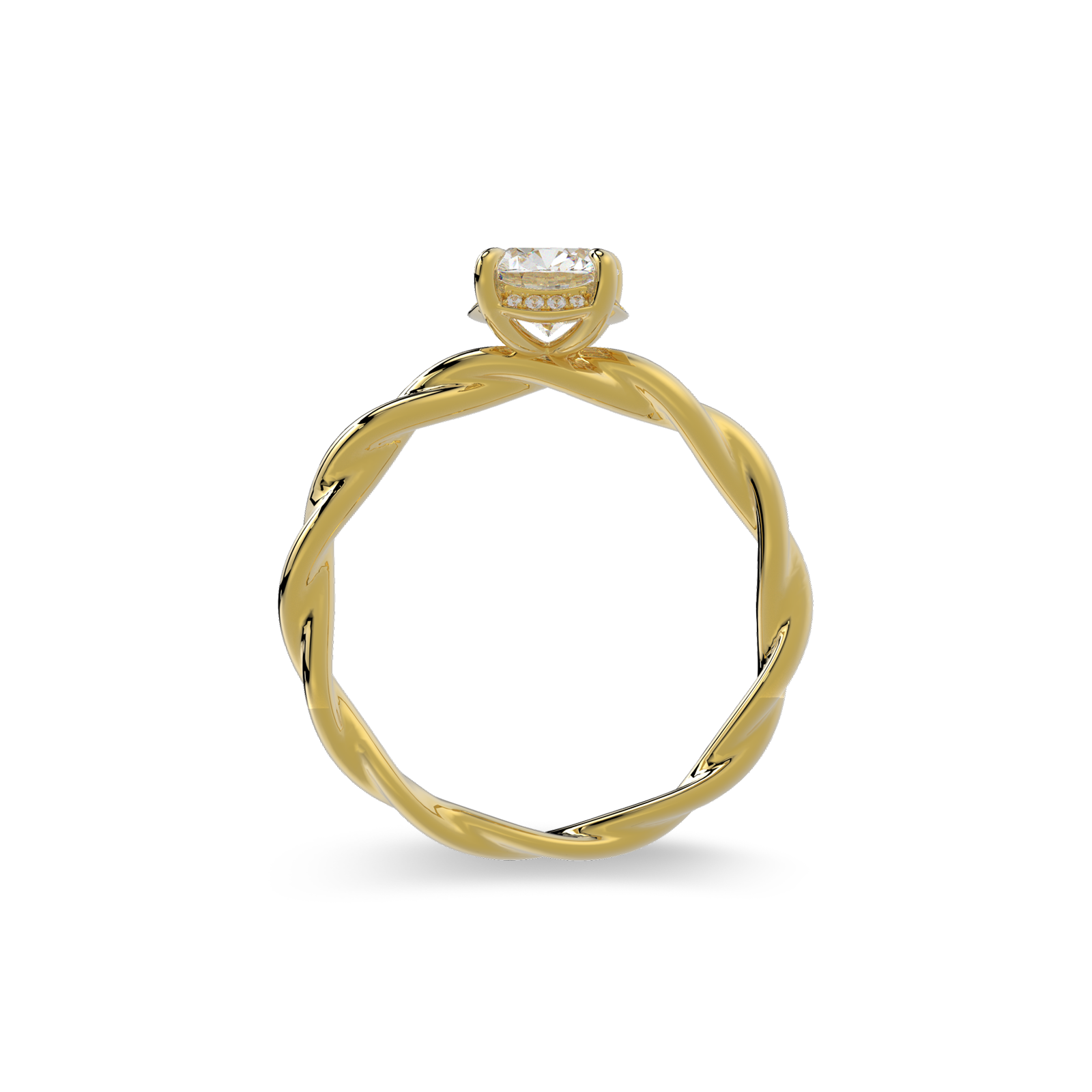 Vintage-Inspired Twist Ring