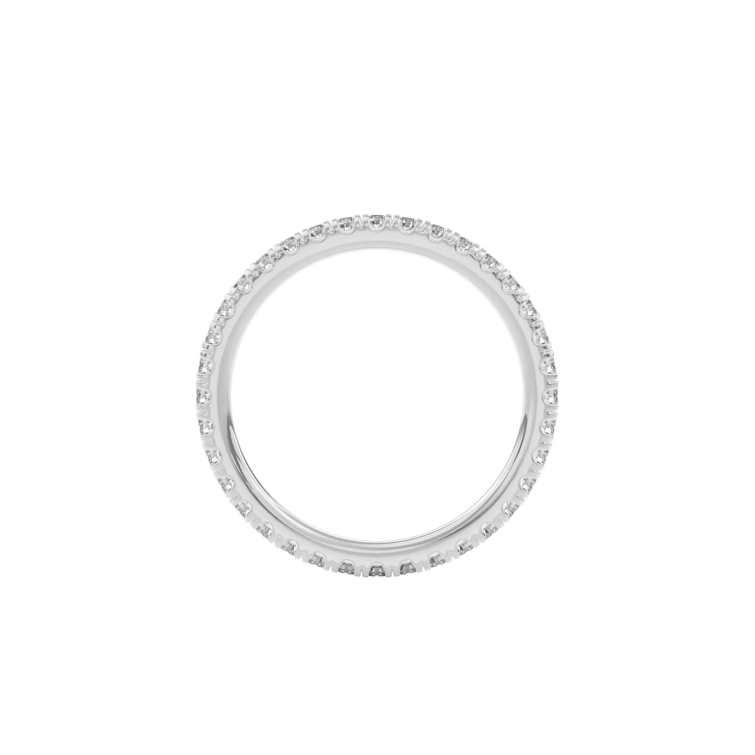 Wedding Bands Enternity Band 1.8mm•White Gold