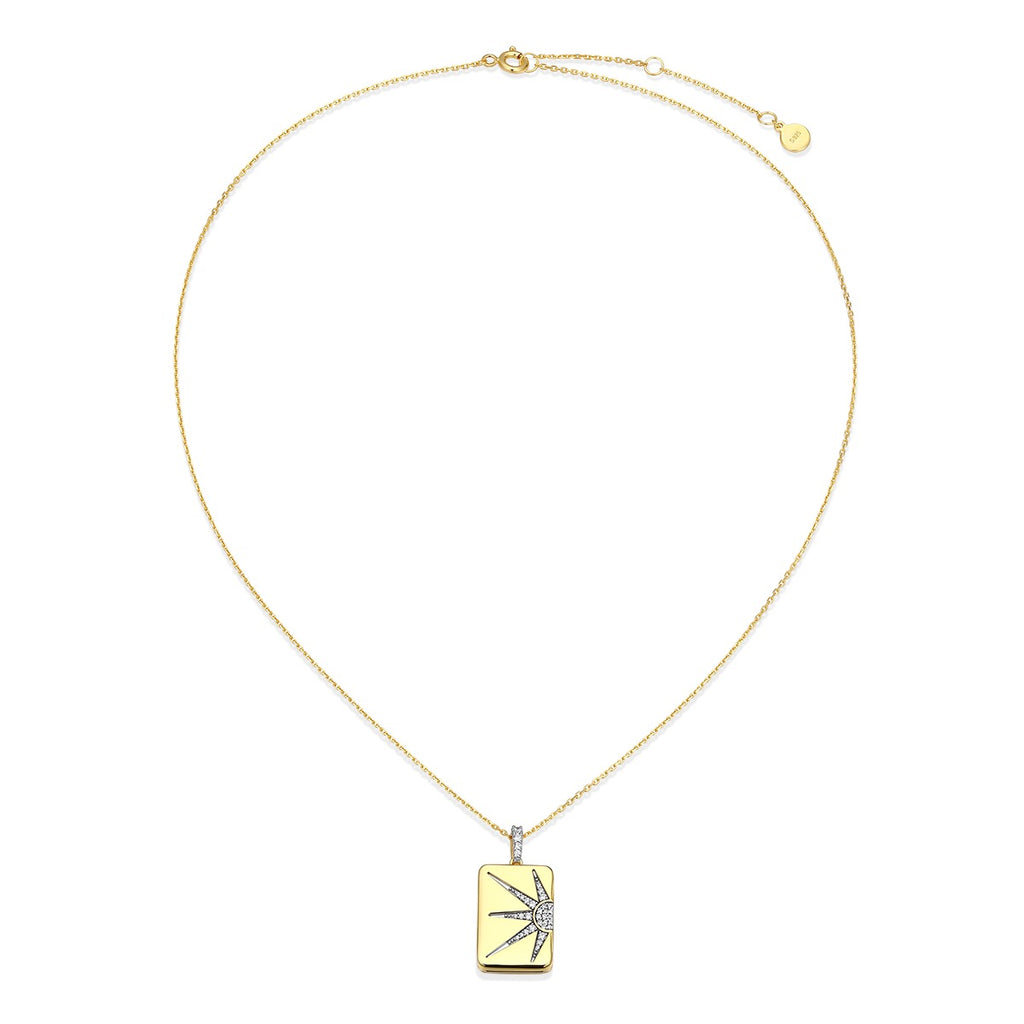 Golden Ray Locket SN035G
