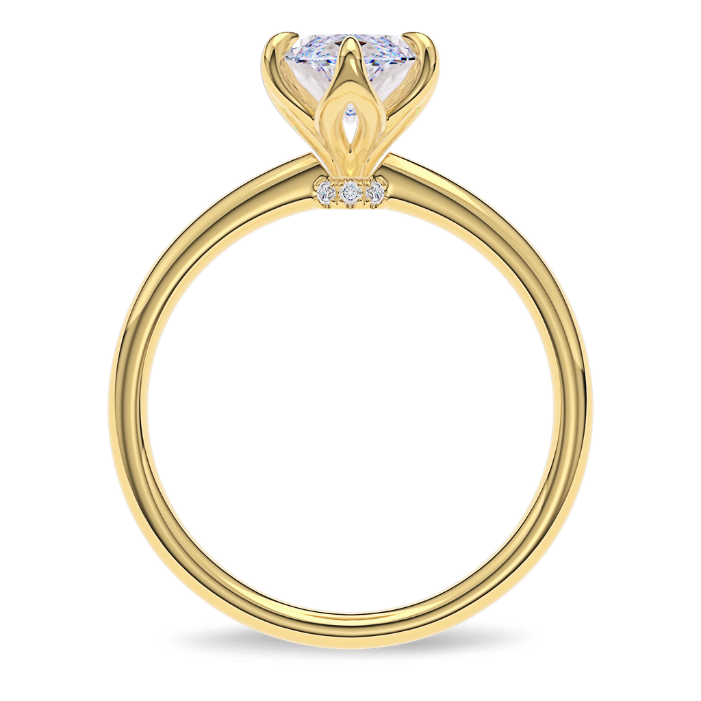Dia Solitaire Engagement Ring Marquise•Yellow Gold