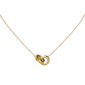 Infinite Linked Circle Necklace – November Birthstone