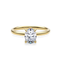 Dia Special Solitaire Engagement Ring Oval•Yellow Gold