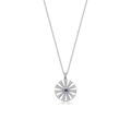 Rhodium Plated Modern Radiance Locket SN010