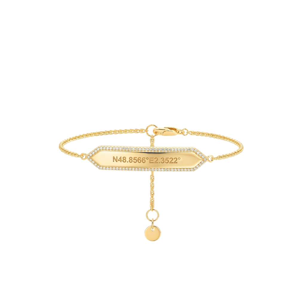 18K Gold Plated SwapBar Bracelet SB007G