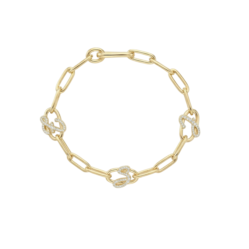The Family Initial Moments Bracelet