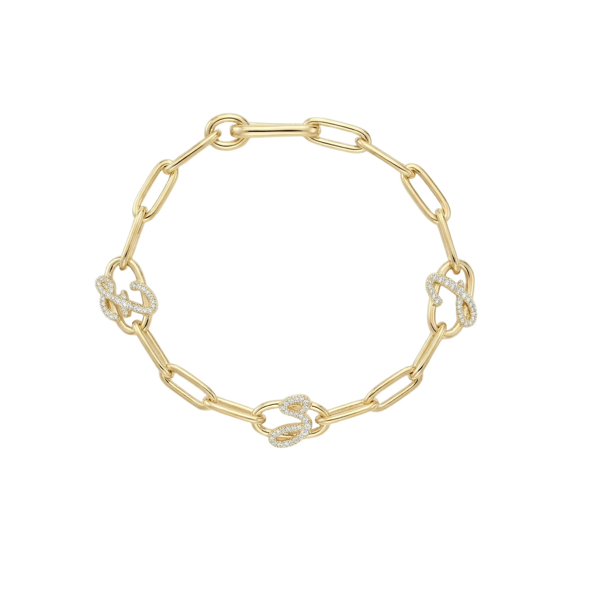 The Family Initial Moments Bracelet