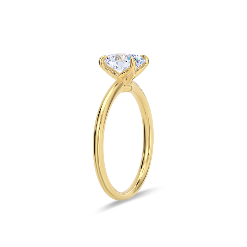 Dia Special Solitaire Engagement Ring Oval•Yellow Gold
