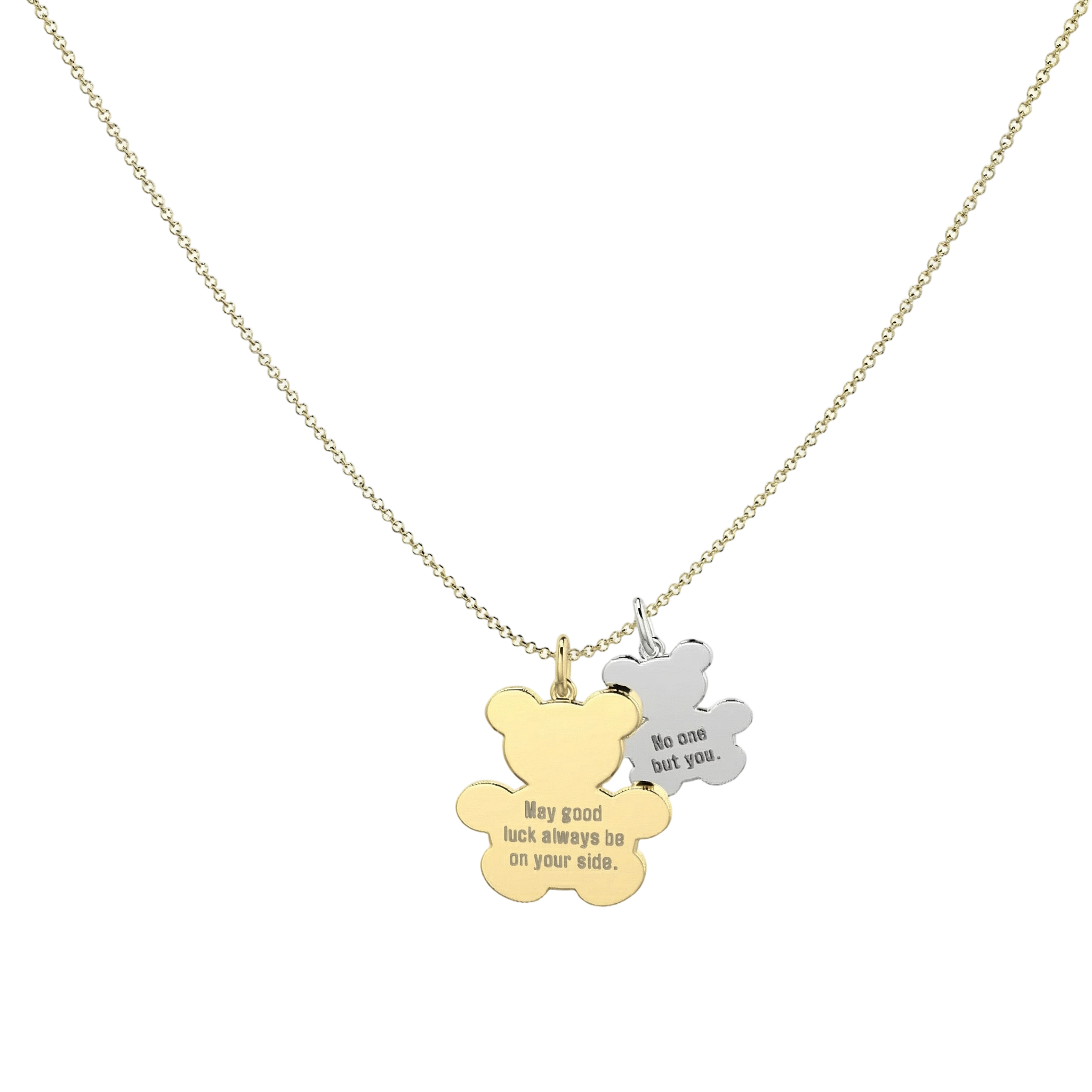 Teddy Family Necklace SN033G