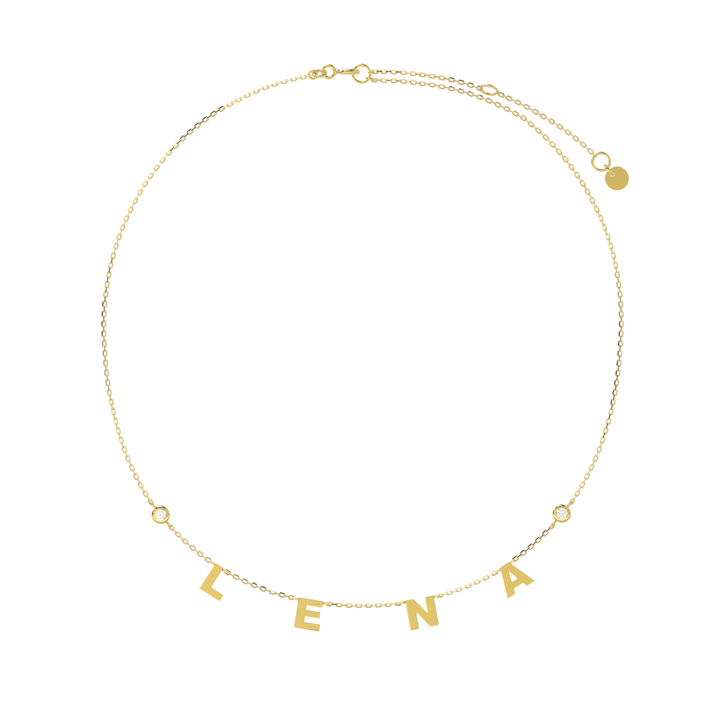 Classic Letter Necklace SS25N004C