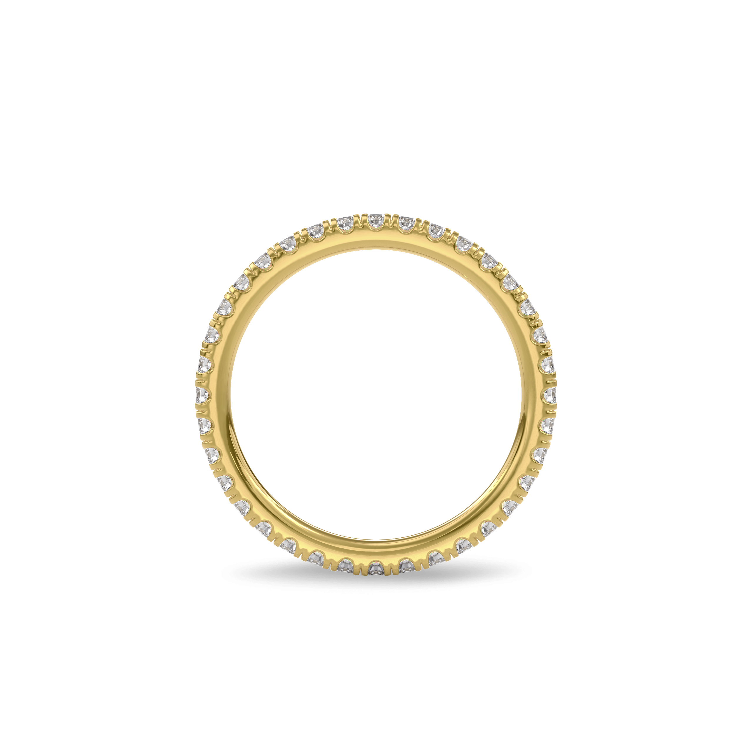 Wedding Bands Enternity Band 1.8mm•Yellow Gold