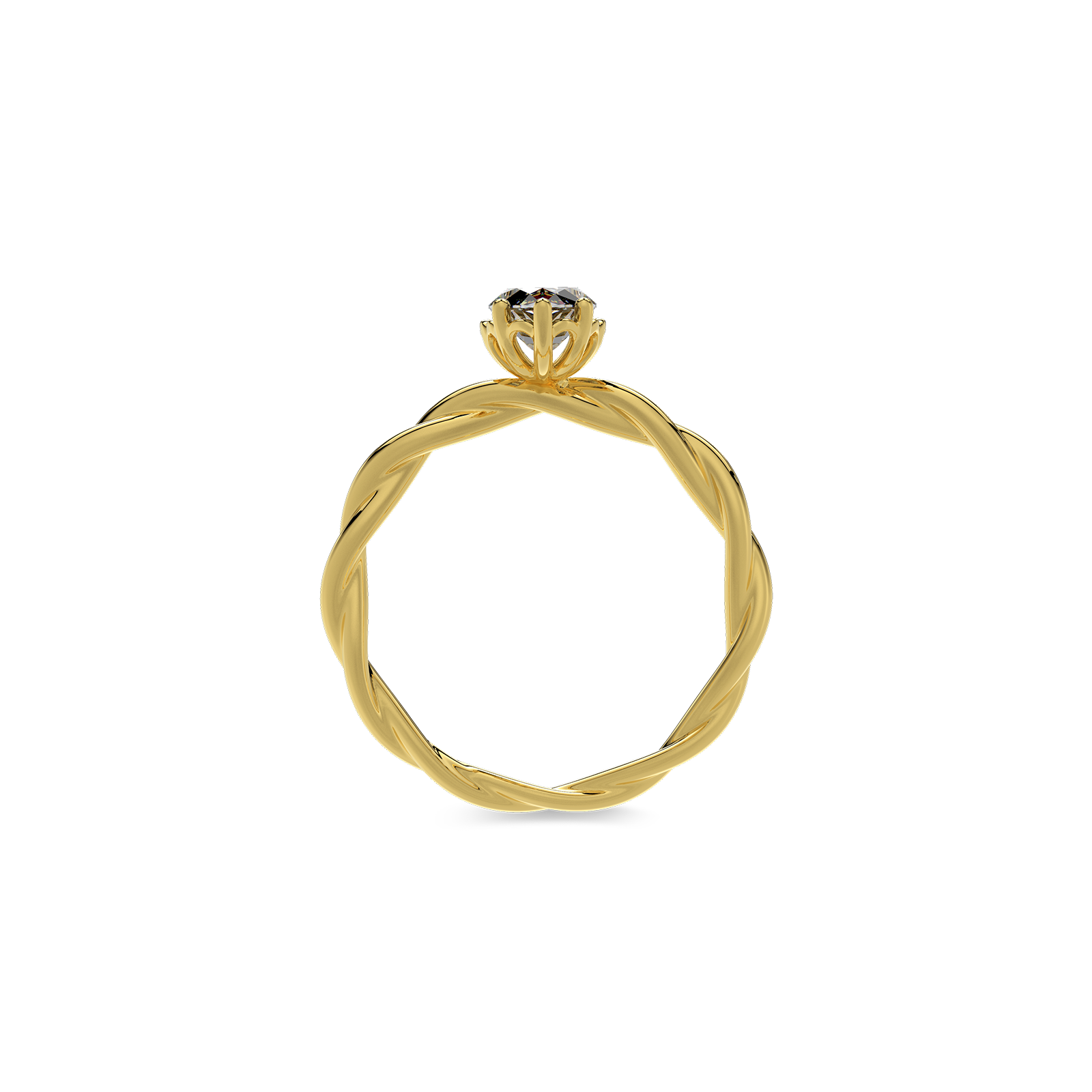 Vintage-Inspired Twist Ring