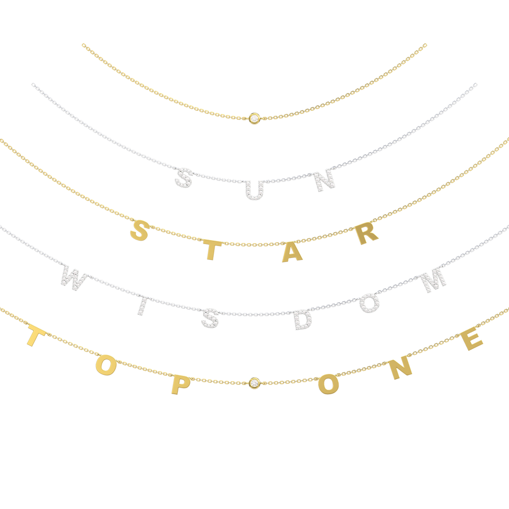 Luxe Letter Necklace SS25N004L