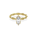 Vintage-Inspired Twist Ring