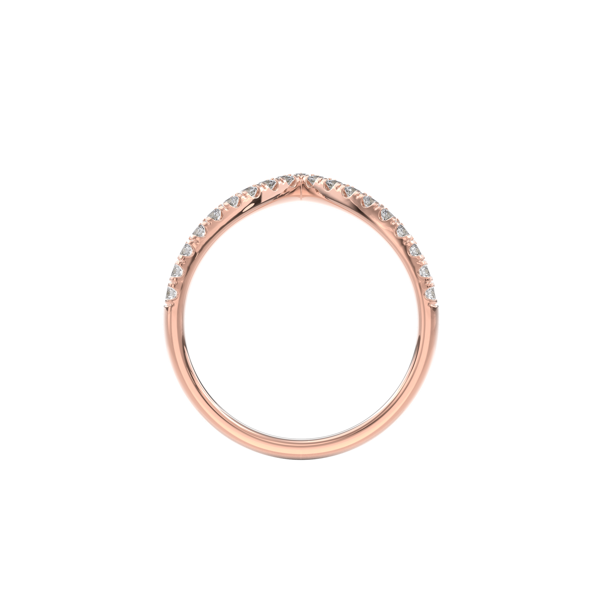 Wedding Bands Tiara Band 1.8mm•Rose Gold