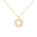 MemoCircle Necklace SN025G