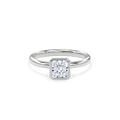 Bezel Ring Radiant•White Gold