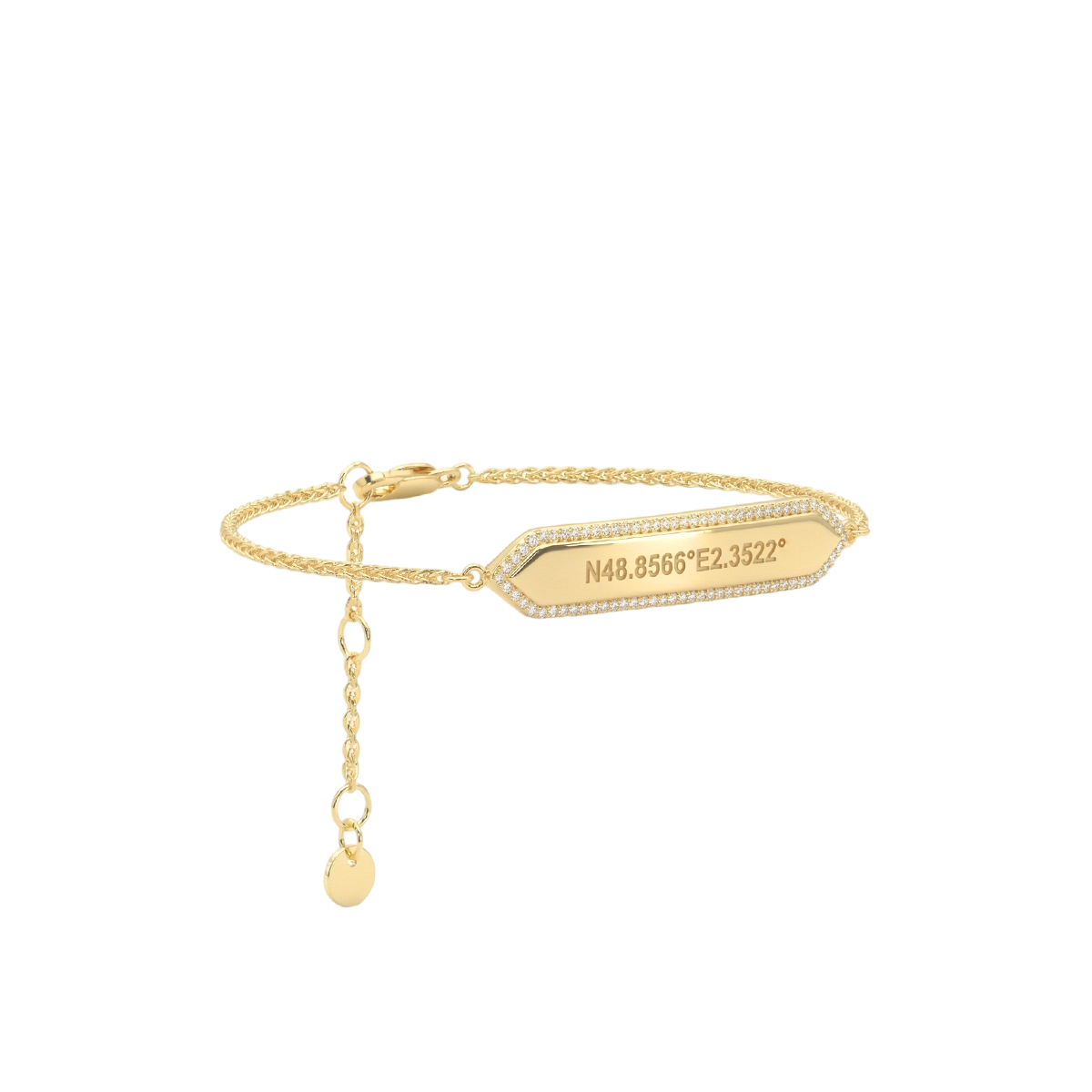 18K Gold Plated SwapBar Bracelet SB007G
