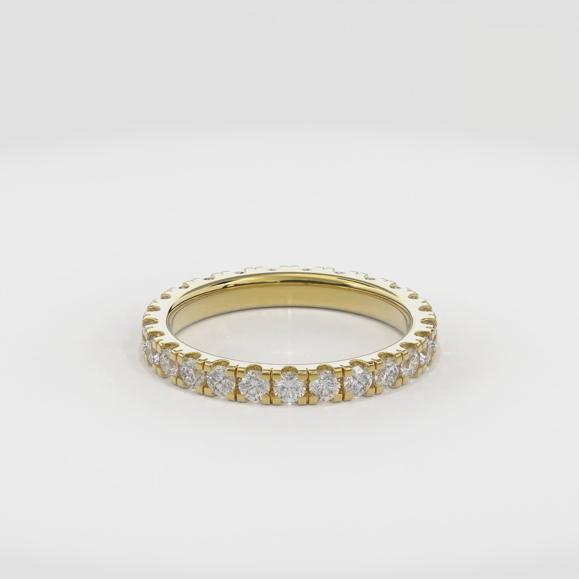 Wedding Bands Enternity Band 2.8mm•Yellow Gold