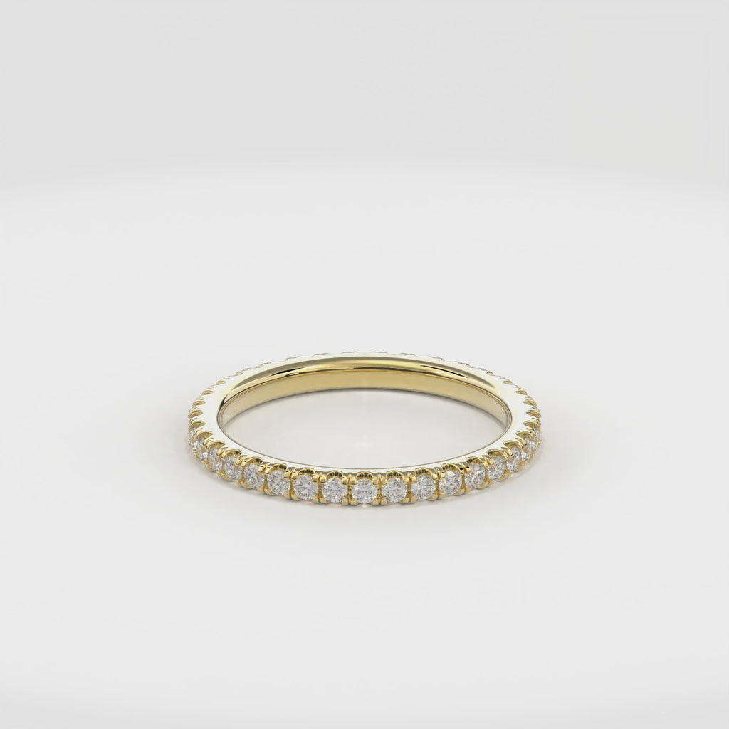 Wedding Bands Enternity Band 1.8mm•Yellow Gold