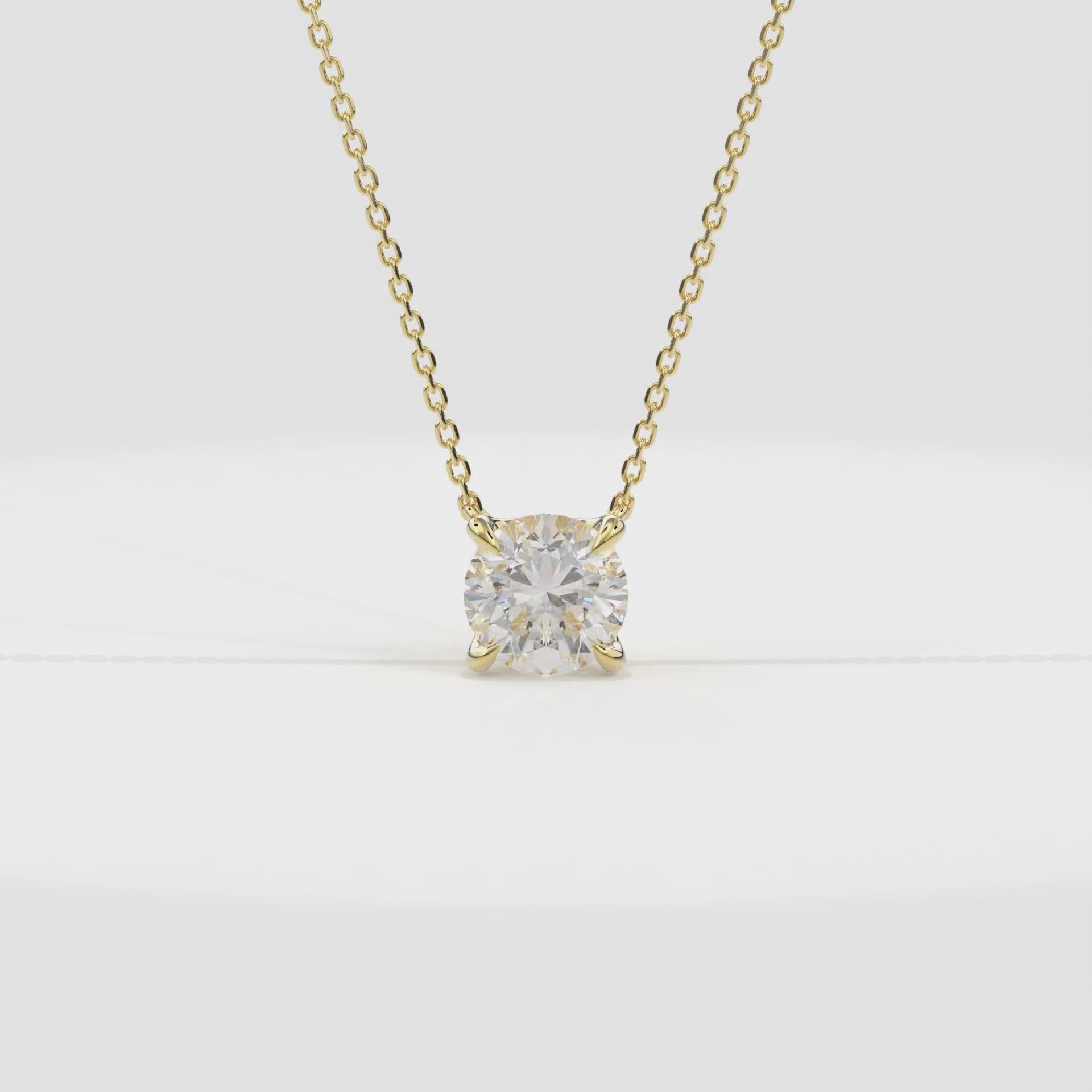 Renewable Diamond Necklace in Gold