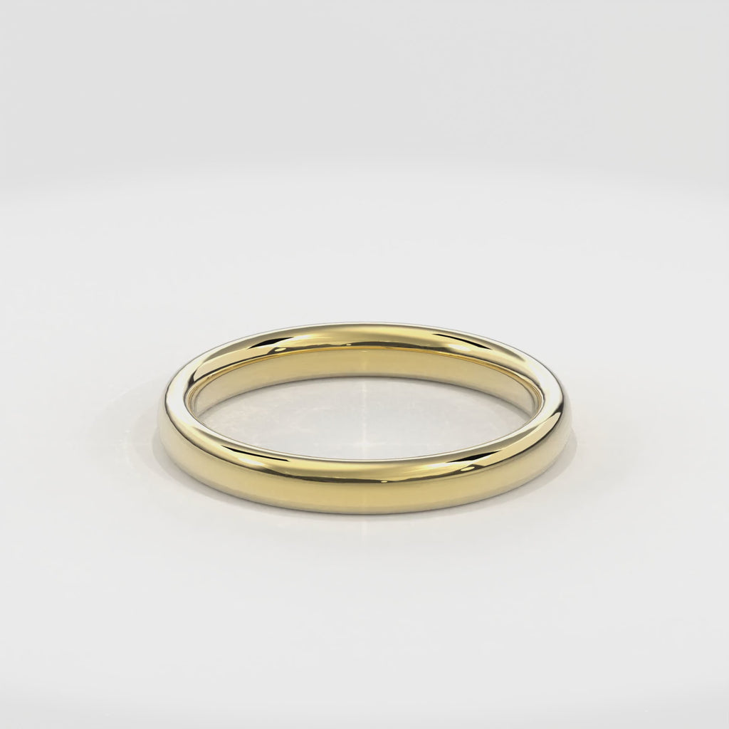 Wedding Bands Round Band 3.3mm•Yellow Gold
