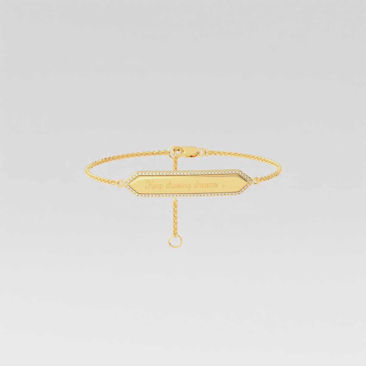 18K Gold Plated SwapBar Bracelet SB007G